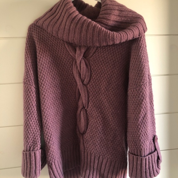 Talbots Sweaters - Talbots Violet Cowl Neck Sweater